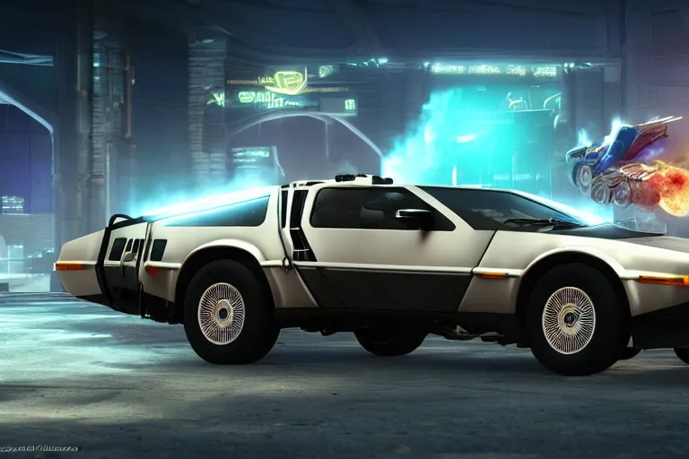 Back to the Future' Returns to Rocket League