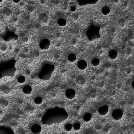 Prompt: macro shot of silicon sponge, 8 k resolution, professional microscopy photography, studio lighting, sharp focus, center frame, hyper - detailed