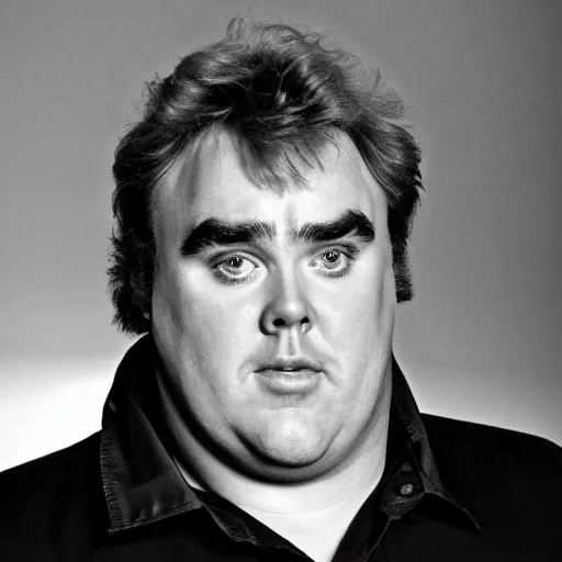 Prompt: john candy, when he walks into the room you forget about everything, really humble honest man and that's how we'll remember him