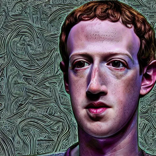 Prompt: mark zuckerberg scariest horror nightmare by junji ito, digital art, deepdream cosmic, 3 d high definition, trending on artstation, photorealistic, high resolution, 8 k, octane, hyper detailed, trending on deviantart insane details, intricate, elite, ornate, elegant trend, highly detailed and intricate, sharp focus, photography, unreal engine