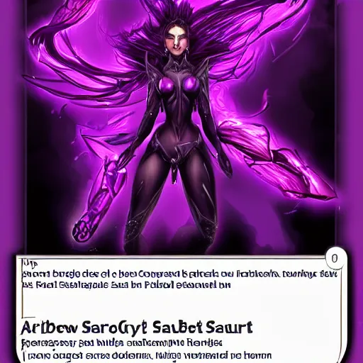 Prompt: purple scarlet storm, artstation