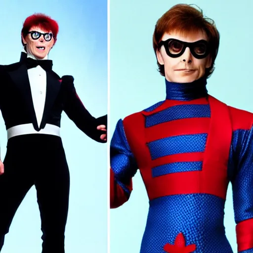 Prompt: professional photograph of tom hiddleston as austin powers