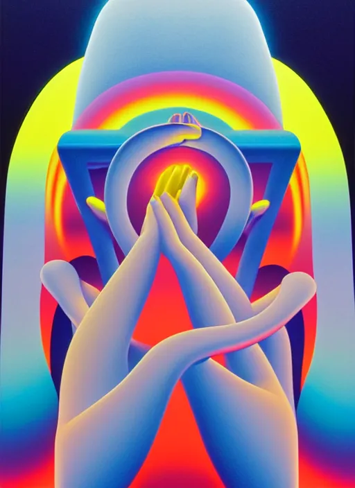 Image similar to ghost by shusei nagaoka, kaws, david rudnick, airbrush on canvas, pastell colours, cell shaded, 8 k