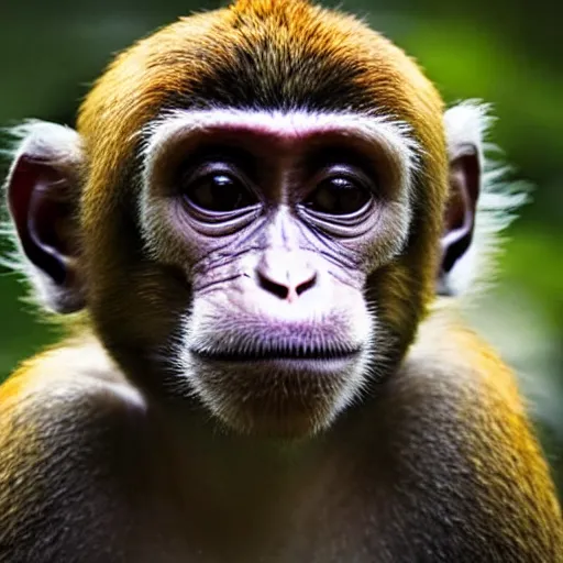 Prompt: photo of a monkey
