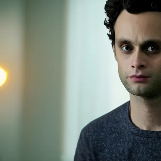 Prompt: penn badgley as the mr fantastic, hd 4k photo, cinematic lighting