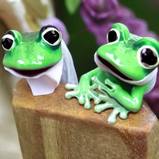 Image similar to frog wedding