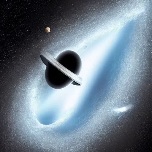 Image similar to world inside the black hole
