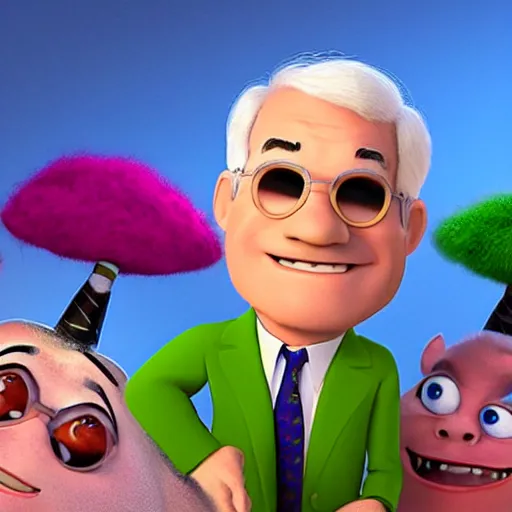 Image similar to Steve Martin in Pixar’s Up!