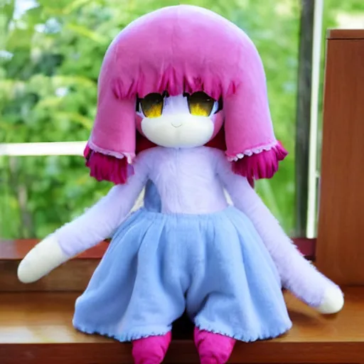 Image similar to cute fumo plush girl