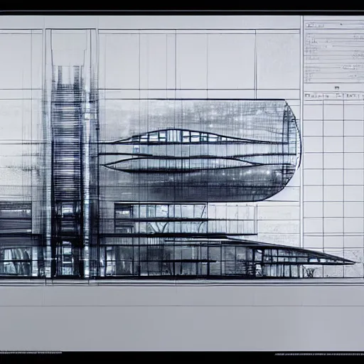 Prompt: futuristic building blueprint, highly detailed, intricate design, dramatic lighting, sweden, art by jakub rozalski