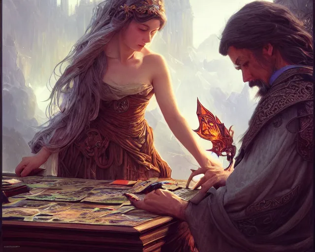 Image similar to photography of alan lee, deep focus, d & d and mtg, fantasy, intricate, elegant, highly detailed, digital painting, artstation, concept art, matte, sharp focus, illustration, hearthstone, art by artgerm and greg rutkowski and alphonse mucha