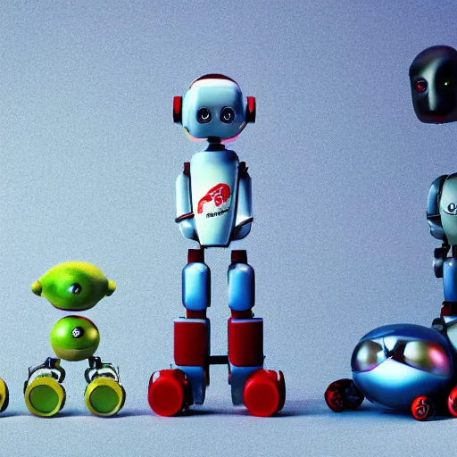 Image similar to promotional still wide robots wobble but they don't fall down my little robot, dramatic lighting, ( e. t. the extra - terrestrial ), batteries not included, harry potter, octane 3 d render, ue 5, imax, 7 0 mm.