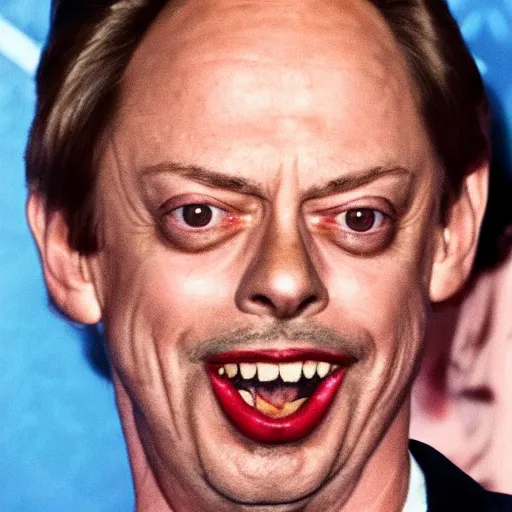 Image similar to cat with steve buscemi face walking on red carpet