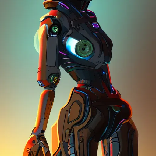 Image similar to cyberpunk robotic wynona - ryder, sharp lines, digital, artstation, colored in