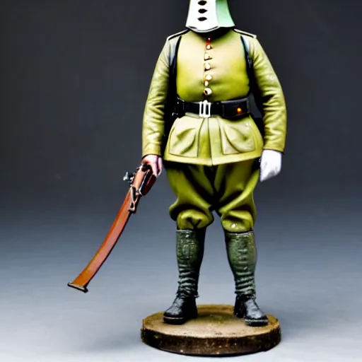 Image similar to german ww1 stormtroper looking forward