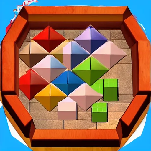 Image similar to 3D puzzle game