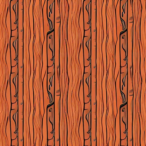 Image similar to seamless stylized cartoon wood bark texture 5 1 2 x 5 1 2