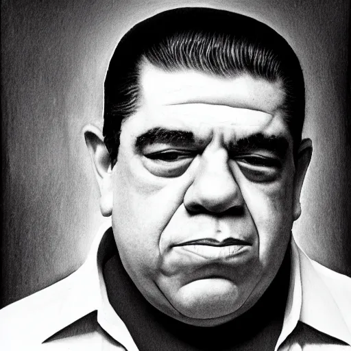 Image similar to Portrait of Joey Diaz as a godfather