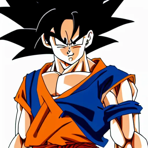 Image similar to goku with dreadlocks, dbz