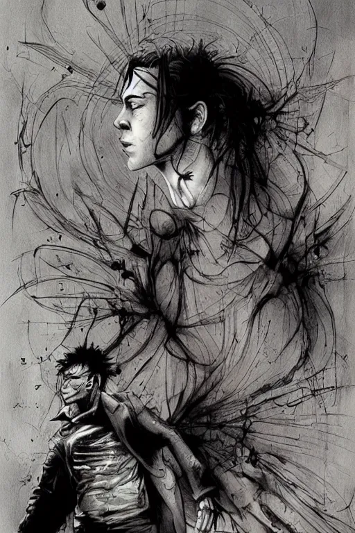 Image similar to stuck in a time loop by ben templesmith