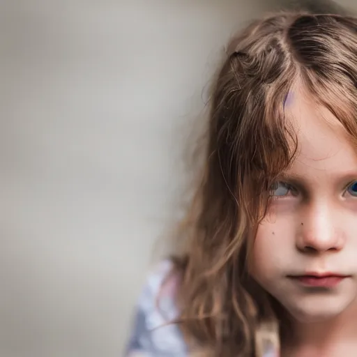 Prompt: portrait of a swiss young girl, sigma 8 5 mm, fine - art photography, 1 8 0 mm f / 1. 8