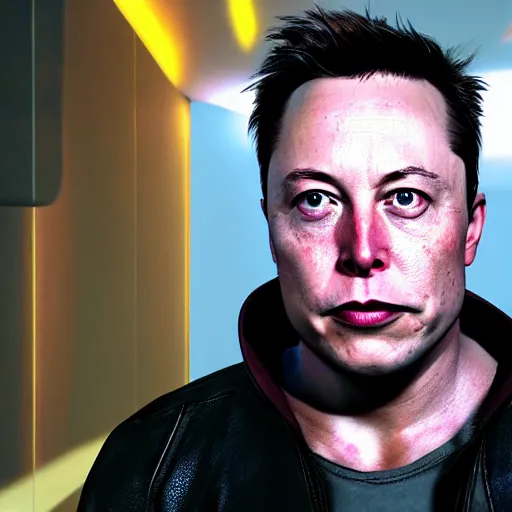 Prompt: portrait of elon musk in death stranding, 2 0 2 1, in game graphic, ps 5 gameplay, screenshot, high quality