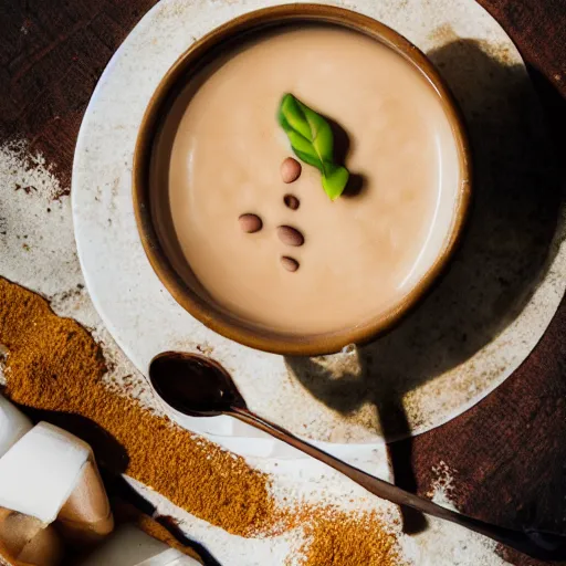 Image similar to bean milk, food photography