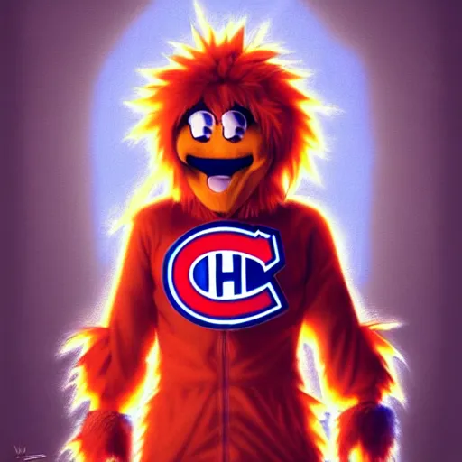 Prompt: anime Portrait of Youppi the Habs Montreal Canadiens Mascot as an evolved powerful Akira character, highly detailed anime, smooth, sharp focus, dynamic lighting, intricate, trending on ArtStation, illustration ghost in the shell, art by WLOP