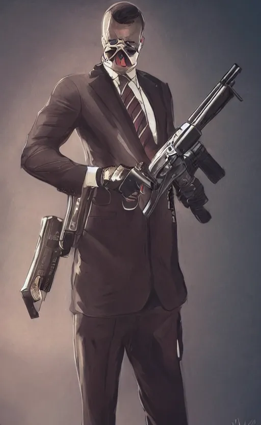 Image similar to a jackrabbit as a hitman, suit and tie, with silenced gun, dynamic lighting, fantasy concept art, trending on art station, stunning visuals, creative, cinematic, ultra detailed