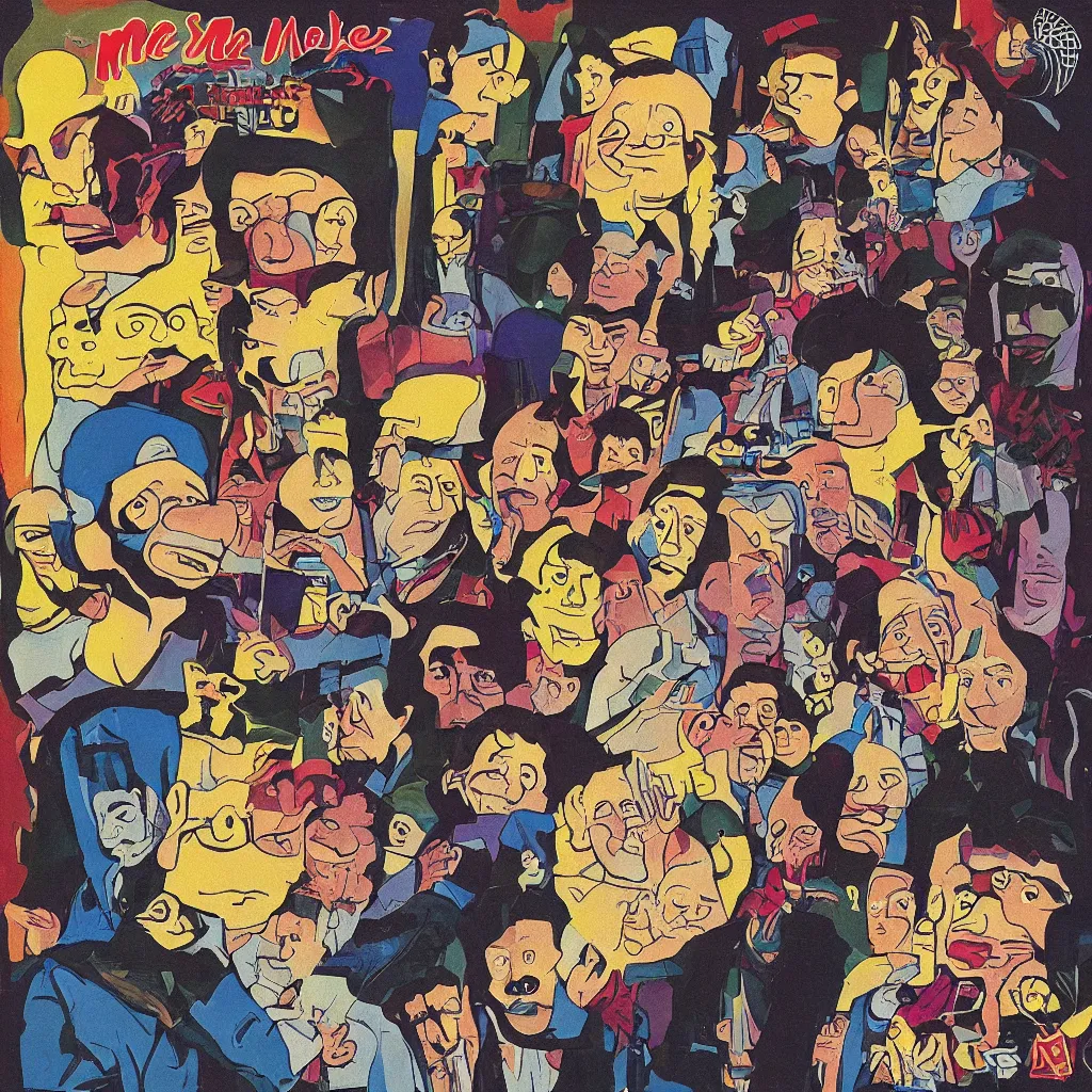 Image similar to moe szyslak album cover