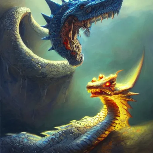 Image similar to artstation concept of a cute dragon, adorable dragon breathing out visably, smooth chinese dragon, big eyes, bright colorful, hyperdetailed, artstation trending, world renowned artists, worth 1 0 0 0. com, historic artworks society, antique renewel, cgsociety, by greg rutkowski, by gustave dore, deviantart