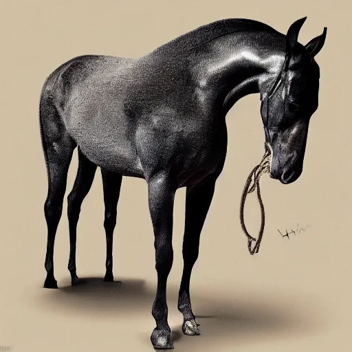 Image similar to kanye west as a horse