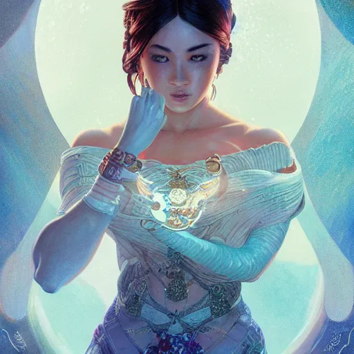 Prompt: a churro treat with wedding rings D&D, intricate, elegant, highly detailed, digital painting, japanese , altered carbon style, trending on artstation, unreal engine 5, octane render, redshift, concept art, art by Artgerm and Greg Rutkowski and Alphonse Mucha