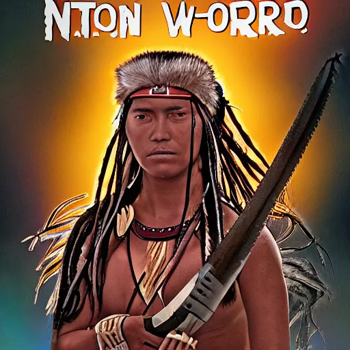 Prompt: The origin story of the Predator in the world of the Comanche Nation 300 years ago. Naru, a skilled female warrior, fights to protect her tribe against one of the first highly-evolved Predators to land on Earth.