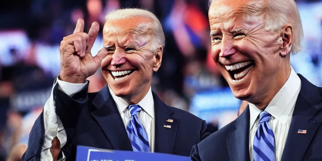 Prompt: joe biden wwe, detailed facial expressions, hyper detailed