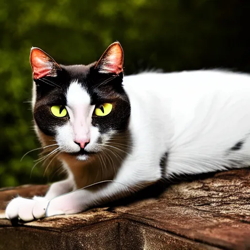 Image similar to a cat - pig - hybrid, animal photography