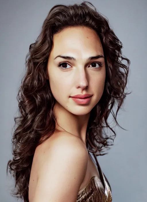 a woman that looks like gal gadot and alona tal | Stable Diffusion