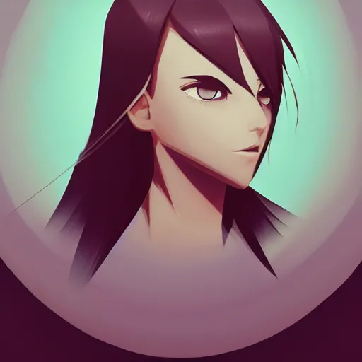 Image similar to face icon stylized minimalist bleach, loftis, cory behance hd by jesper ejsing, by rhads, makoto shinkai and lois van baarle, ilya kuvshinov, rossdraws global illumination