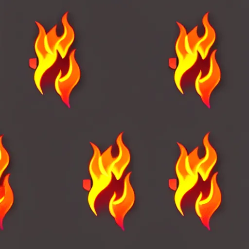 Prompt: retro minimalistic clean fire flames goth patch, beautiful cinematic light, behance