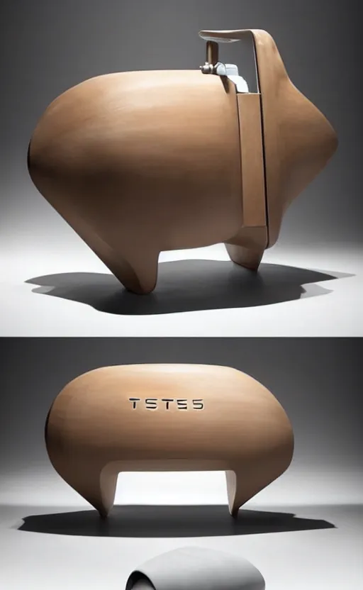 Image similar to a stylish tank of water for teslas ; designed by marc newsom, zaha hadid, blonde, joseph and joseph, dieter rams ; natural materials ; industrial design ; behance ; le manoosh ; pinterest ; if design award ; reddot design award