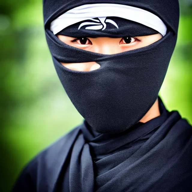 Image similar to perfectly centered close up portrait, ninja from naruto, professional portrait photography, candid photography, highly detailed