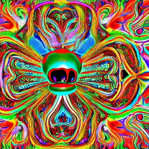 Image similar to goo goo gooo goooooooo gooo gooooooog, psychedelic, ultra detailed, 8 k, trending on deviat art.