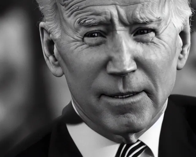 Image similar to president joe biden face to face with president joe biden, nikon 3 5 mm, photograph