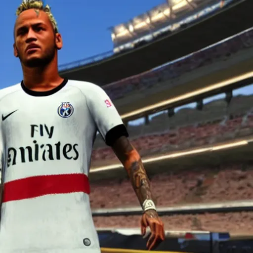 Image similar to neymar in gta v