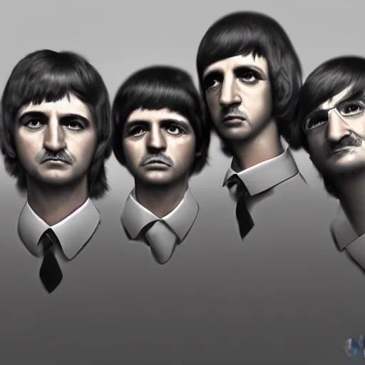 Image similar to the beatles lost member sclabadeia face portrait, realistic, hdr, clear image, hdd, rtx on, dynamic lighting,