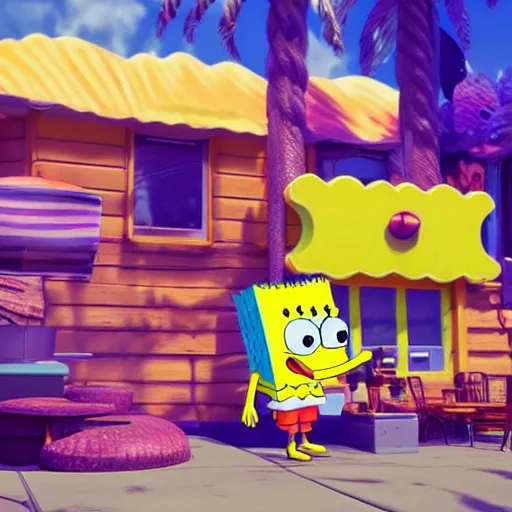 Prompt: hyperrealistic!! spongebob!! eating at the krusty krab, stunning 3 d render inspired by stephen hillenburg, perfect symmetry, dim volumetric cinematic lighting, 8 k octane comprehensive render, extremely hyper - detailed attributes & atmosphere, intricately proportional, realistic flesh texture, masterpiece, artstation, stunning,