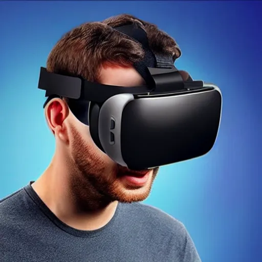 Image similar to new and futuristic vr headset