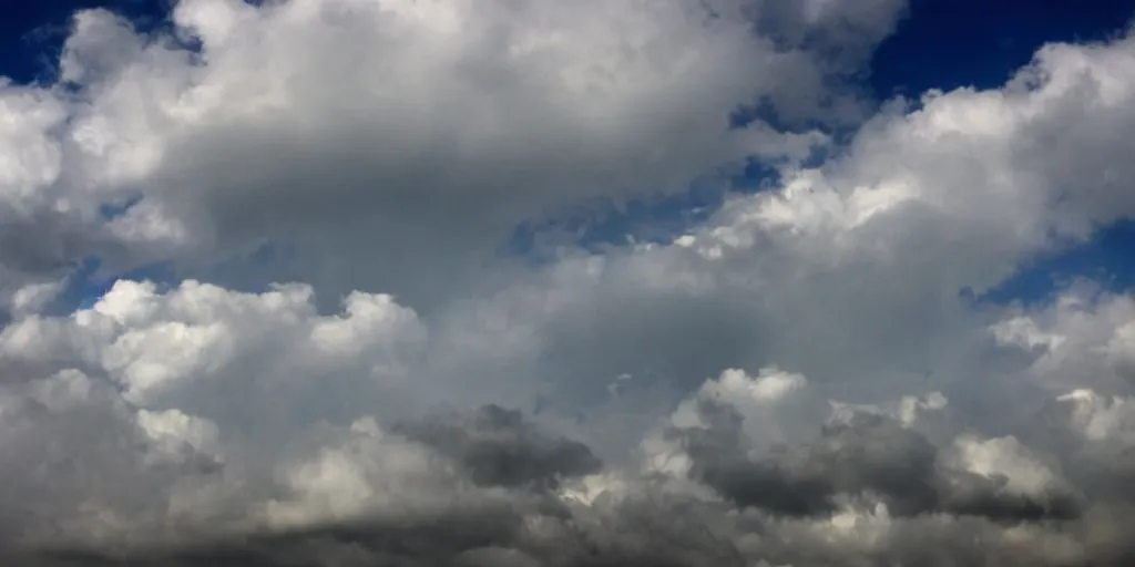 Image similar to waterfall of clouds in the sky