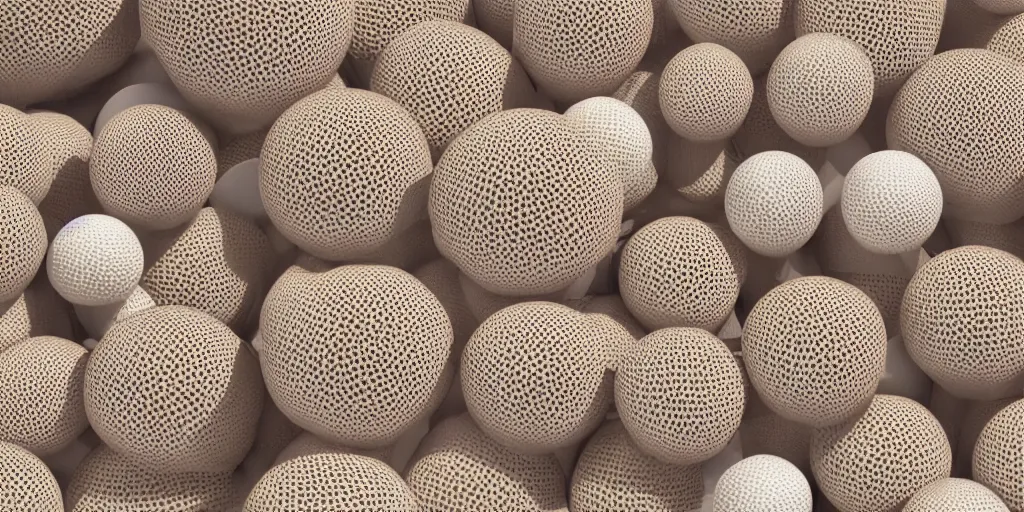 Image similar to honeycomb asymmetric melted big spheres on white background, 8k resolution, best color graded, vray beautiful, subsurface scatter, hyper-realistic render, octane render