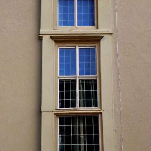 Image similar to detailed window fenestration where something isn't right